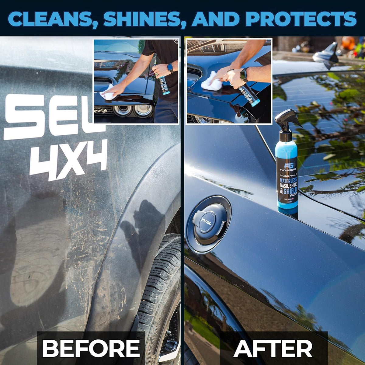 Grand Finale Detailing Super Spray. Waterless Car Wash Spray