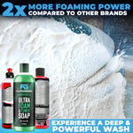 Ultra Foam & Power Soap Car Wash (1 Gal)