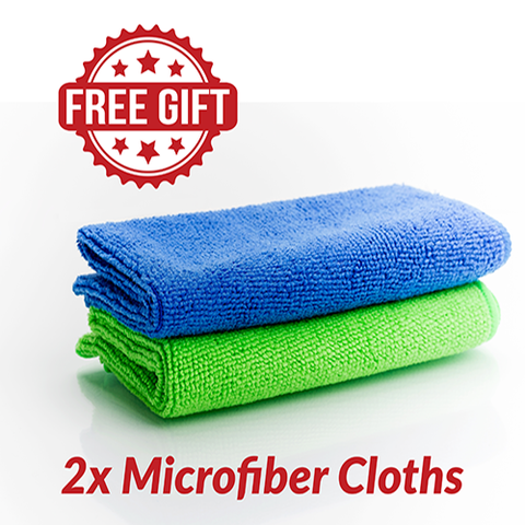 2x FREE Microfiber Towels
